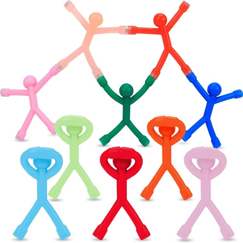 10PCS Magnet Kulkas Humanoid Mainan Magnetik Berwarna-warni Untuk Anak-anak Dan Dekorasi
