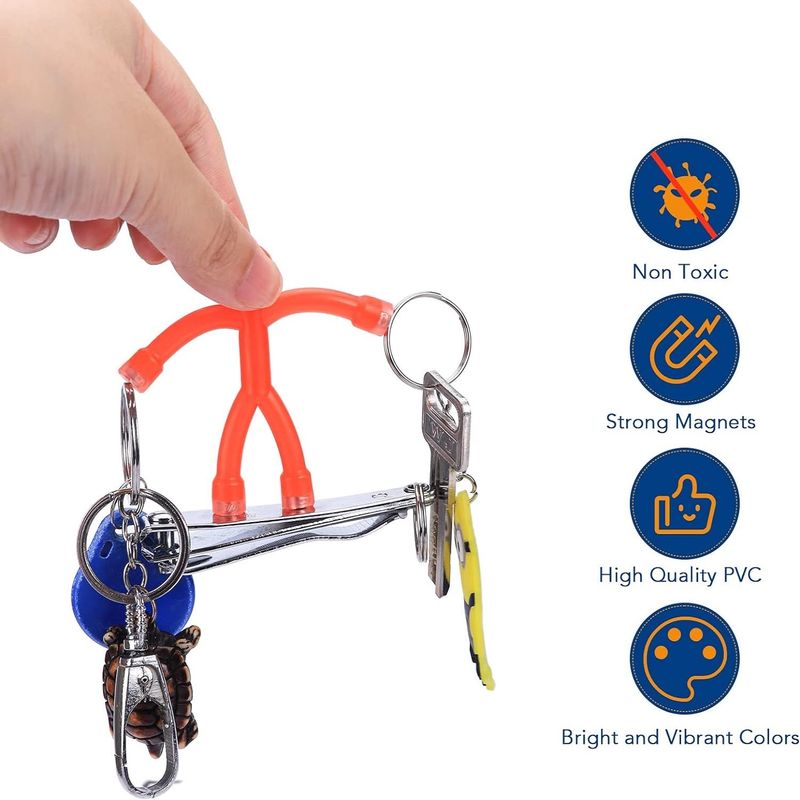 10PCS Magnet Kulkas Humanoid Mainan Magnetik Berwarna-warni Untuk Anak-anak Dan Dekorasi