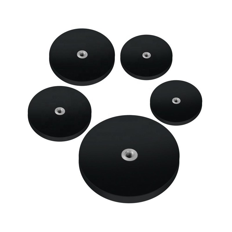 TT Tipe Hitam Karet Magnet Karet Ditutup Magnet Ketahanan Tinggi