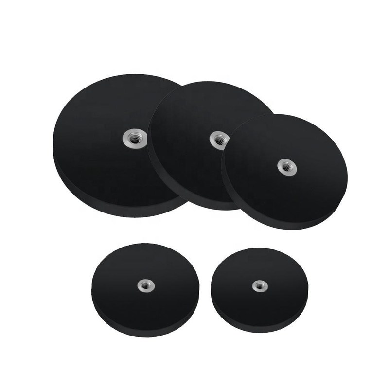 TT Tipe Hitam Karet Magnet Karet Ditutup Magnet Ketahanan Tinggi