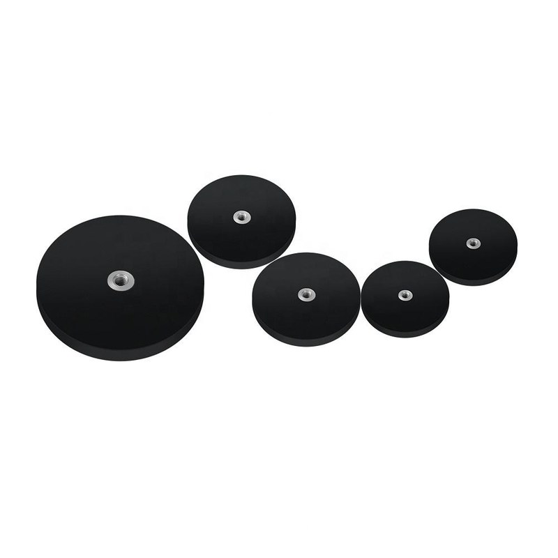 TT Tipe Hitam Karet Magnet Karet Ditutup Magnet Ketahanan Tinggi