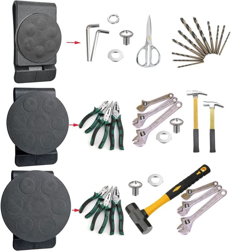 OEM Heavy Duty Clip Pinggang Magnetik Untuk Sekrup Kuku Penggerudi Metal Aksesoris