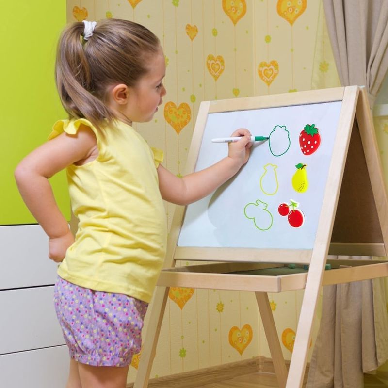 Waterproof Magnet Dekoratif PVC Lemari Es Magnet Stiker Dengan Desain Buah Cute