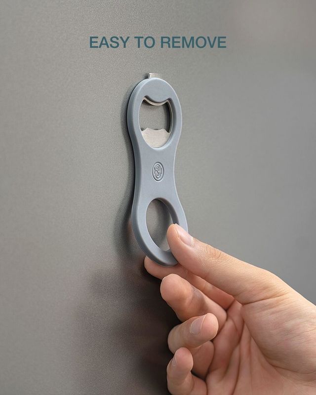 FDA 2 In 1 Magnetic Beer Bottle Opener Untuk Kulkas Dan RV Dengan Cap Catcher