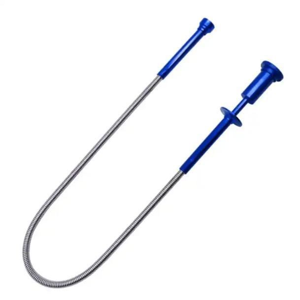 Baja tahan karat Fleksibel 2 Feet Magnetic Pick Up Claw Grabber Tool W/LED Light Disesuaikan untuk beberapa kegunaan