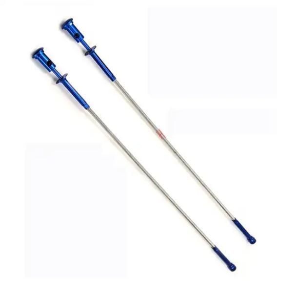 Baja tahan karat Fleksibel 2 Feet Magnetic Pick Up Claw Grabber Tool W/LED Light Disesuaikan untuk beberapa kegunaan