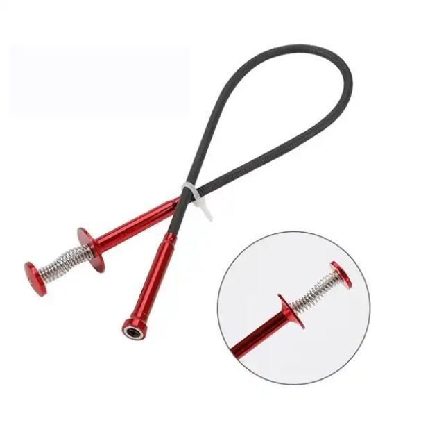 Baja tahan karat Fleksibel 2 Feet Magnetic Pick Up Claw Grabber Tool W/LED Light Disesuaikan untuk beberapa kegunaan