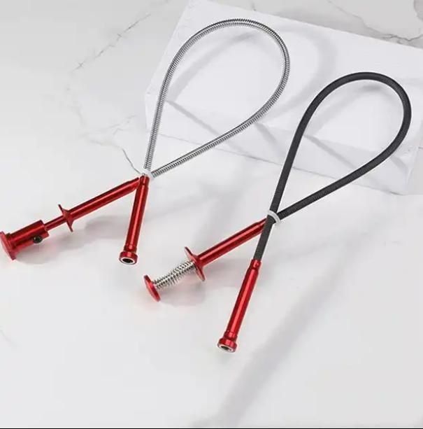 Baja tahan karat Fleksibel 2 Feet Magnetic Pick Up Claw Grabber Tool W/LED Light Disesuaikan untuk beberapa kegunaan