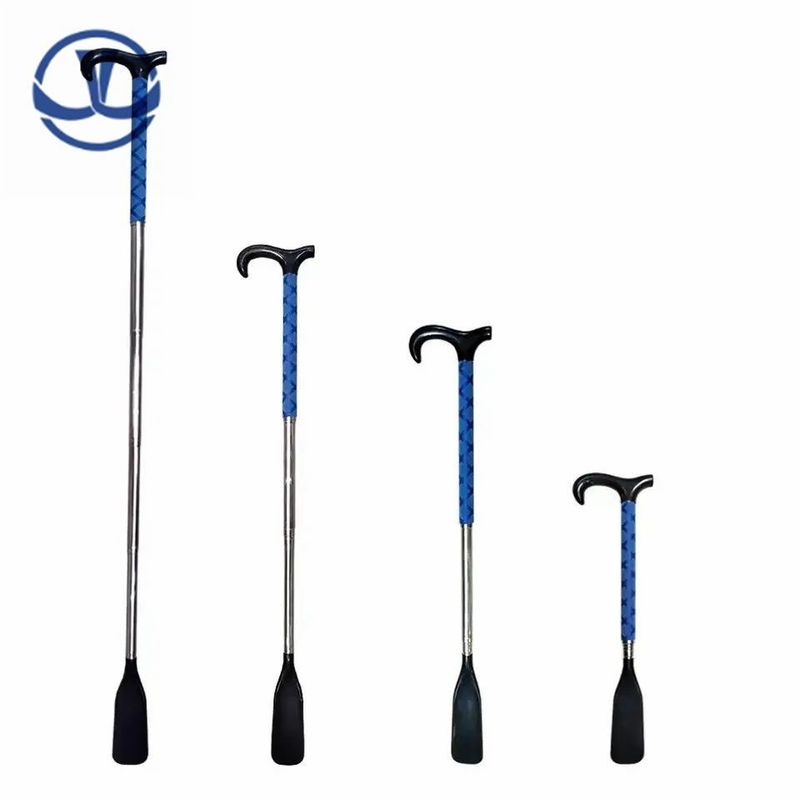Magnetic Extendable Long Handle Shoehorn Telescopic Foldable Shoe Horn untuk Orang Tua Pria Wanita dan Anak untuk Sepatu dan Sepatu