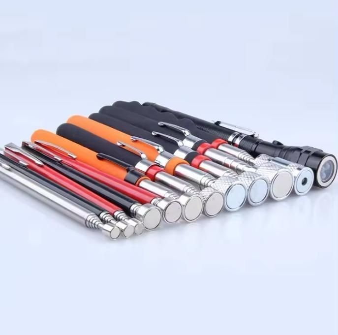 Long Reach Magnetic Telescopic Pick Up Tool Dengan Lampu LED Dan Magnet Kuat Disesuaikan