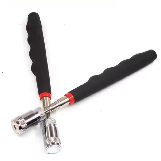 Long Reach Magnetic Telescopic Pick Up Tool Dengan Lampu LED Dan Magnet Kuat Disesuaikan