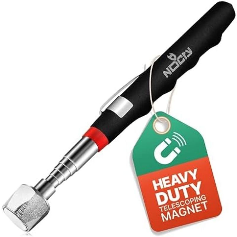 JIS Standar Magnetic Telescopic Pick Up Tool Dengan LED Light Adjustable Untuk Mengambil Sekrup Kacang Bolt