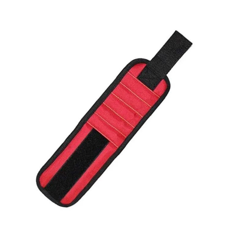 Pergelangan tangan magnetik kuat magnet gelang memegang kuku bor bit sekrup pemegang alat penyimpanan pergelangan tangan