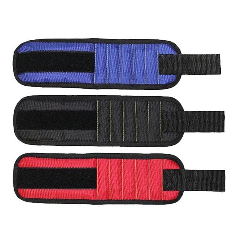 Magnetic Wrist Support Band dengan magnet kuat untuk memegang sekrup Nail Bracelet Belt Support