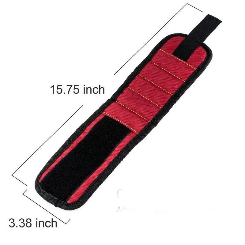 Magnetic Wrist Support Band dengan magnet kuat untuk memegang sekrup Nail Bracelet Belt Support
