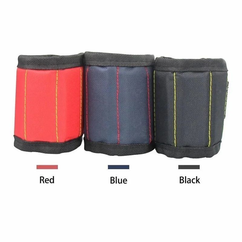 Pergelangan tangan magnetik yang kuat untuk memegang sekrup paku pengeboran bit pergelangan tangan pemegang alat sabuk