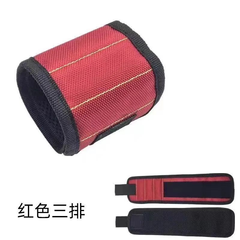 Kamuflase Magnetic Wrist Support Band Magnet Kuat untuk Memegang Sekrup Kuku Gelang Sabuk Dukungan