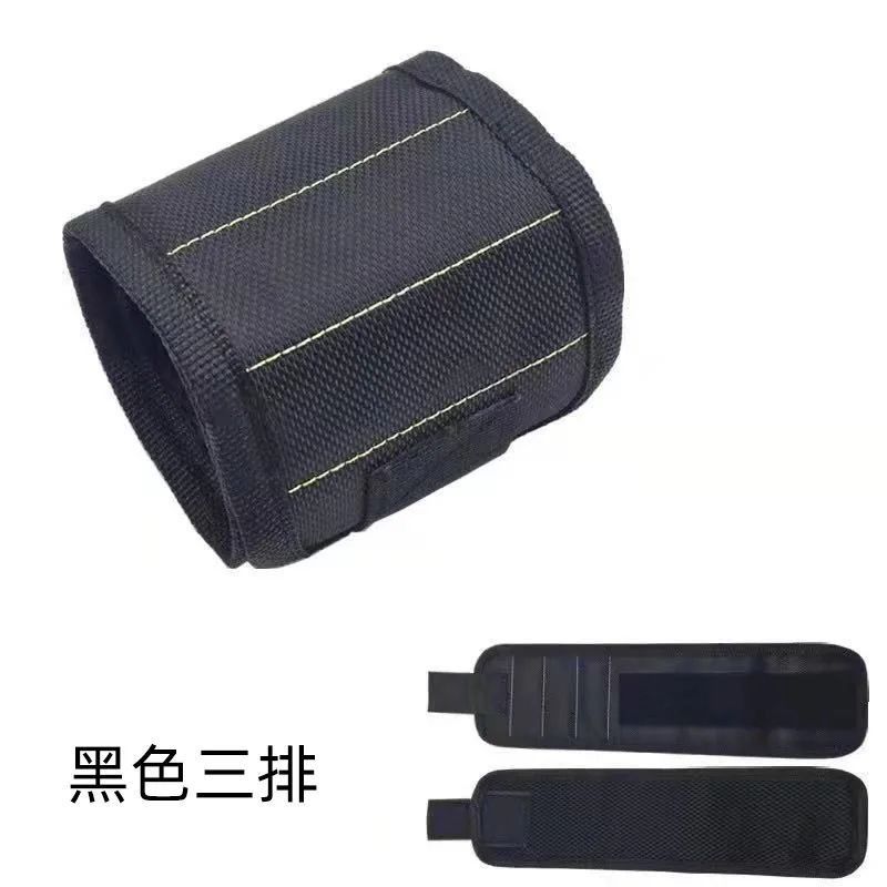 Kamuflase Magnetic Wrist Support Band Magnet Kuat untuk Memegang Sekrup Kuku Gelang Sabuk Dukungan