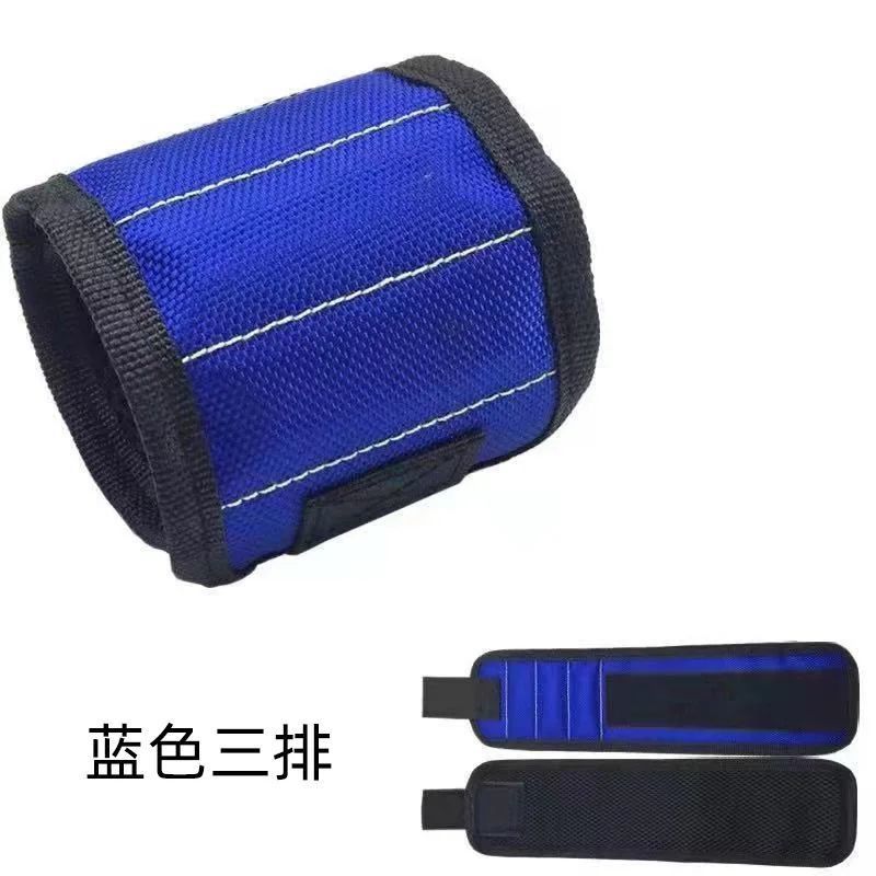 Kamuflase Magnetic Wrist Support Band Magnet Kuat untuk Memegang Sekrup Kuku Gelang Sabuk Dukungan
