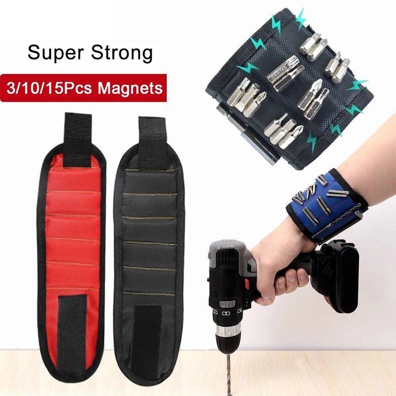 Kit Alat Pergelangan Tangan Magnetik Portable Alat Pergelangan Tangan Magnetik Kuat Tali Teleskop