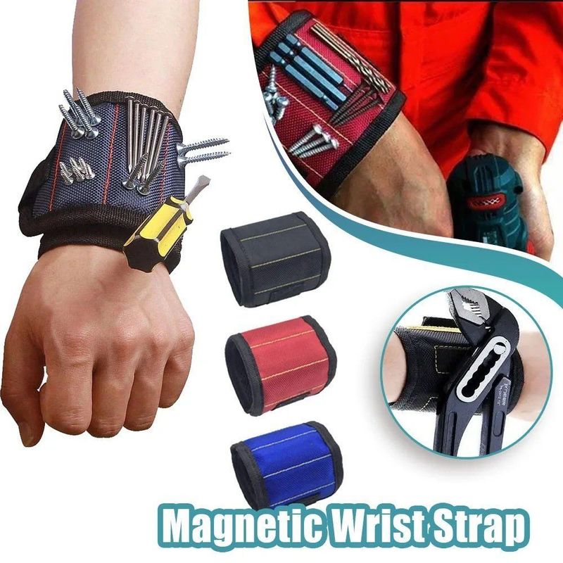 Kit Alat Pergelangan Tangan Magnetik Portable Alat Pergelangan Tangan Magnetik Kuat Tali Teleskop