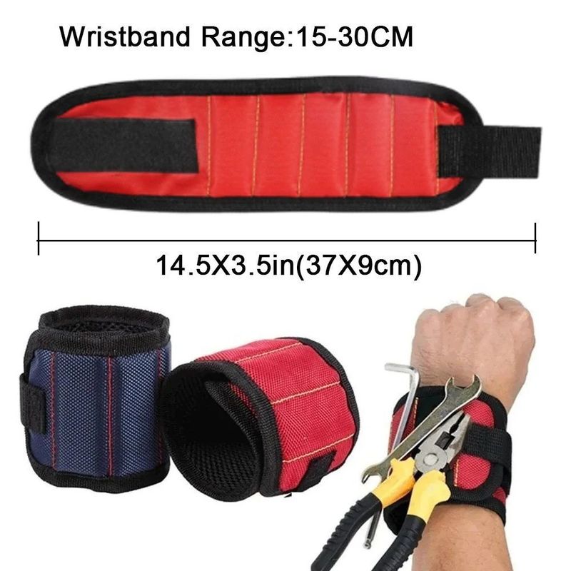 Kit Alat Pergelangan Tangan Magnetik Portable Alat Pergelangan Tangan Magnetik Kuat Tali Teleskop