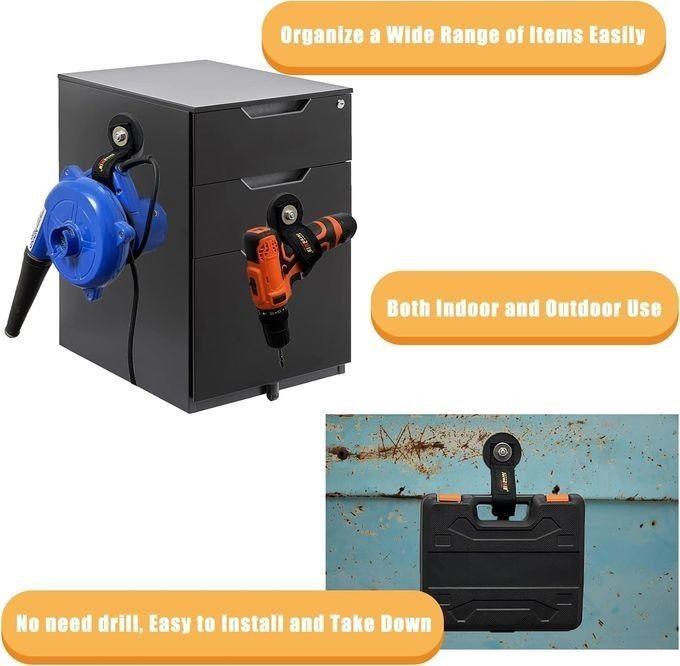 Pemegang alat magnetik berat yang dapat ditarik dengan tali kabel ekstensi untuk bengkel garasi