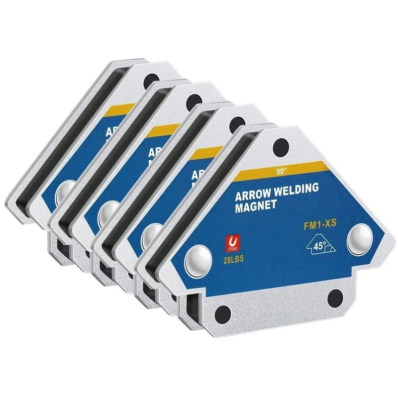 Magnetic Welding Holders Angle Solder Arrow Magnet Weld Fixer Positioner Ferrite Holding Alat Lokasi Bantuan