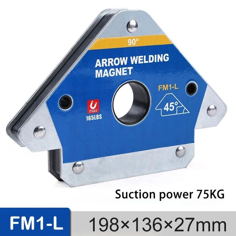 Magnetic Welding Holders Angle Solder Arrow Magnet Weld Fixer Positioner Ferrite Holding Alat Lokasi Bantuan