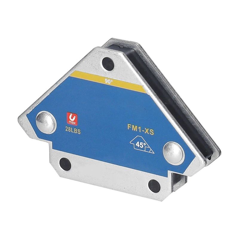 Fixer Las Magnetik 45° 90° 135° Multi-sudut Magnet Pengatur Posisi Las Alat Pencari Lokasi Tambahan Ferit Pengatur Posisi Las