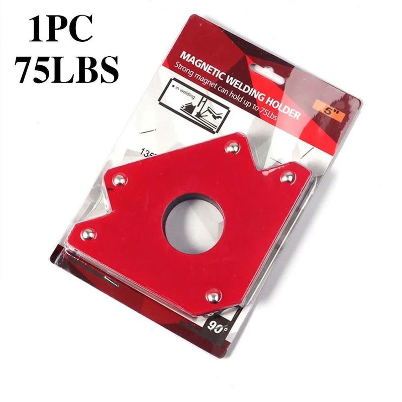 Pengelasan Pembantu Magnetic Holder Magnet kuat 3 Angle Arrow Positioner Power Soldering Spesialisasi Locator Tool