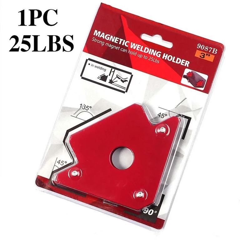 Pengelasan Pembantu Magnetic Holder Magnet kuat 3 Angle Arrow Positioner Power Soldering Spesialisasi Locator Tool