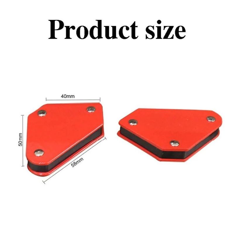 Pemasang Pengganti Ganda 90° 55/110lbs Magnetic Welding Fixer Ferrite Alat Lokasi Bantuan
