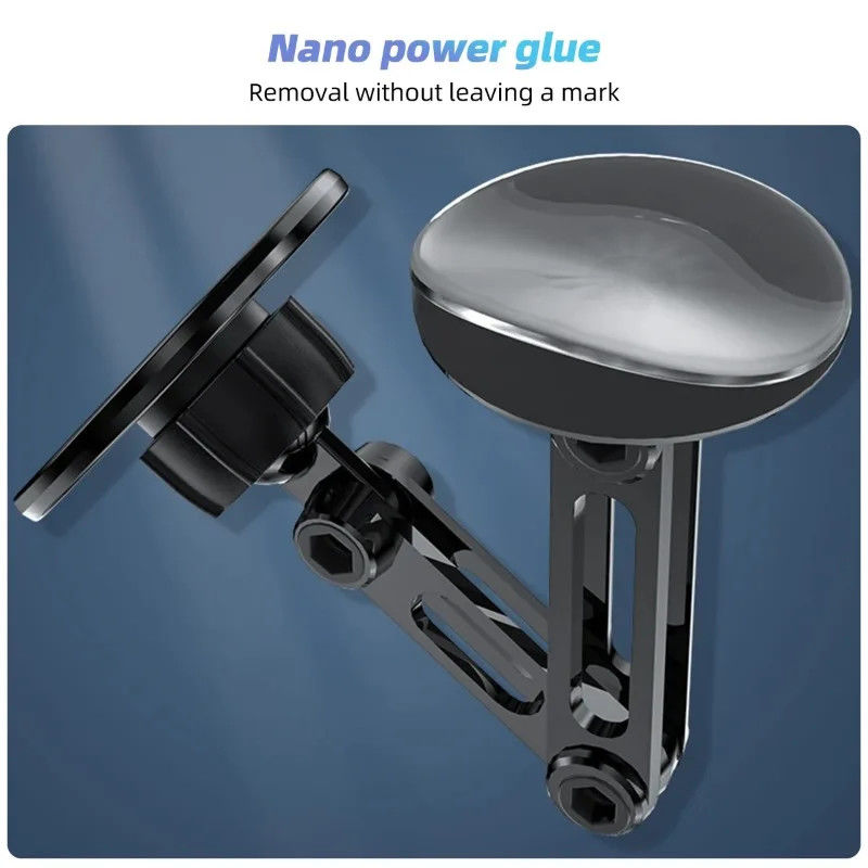 360° Putar Pegang Telepon Mobil Magnetik Kuat Untuk Magsafe Telepon Lipat Stand Air Vent Magnet Mount Dukungan GPS Untuk telepon 14 13