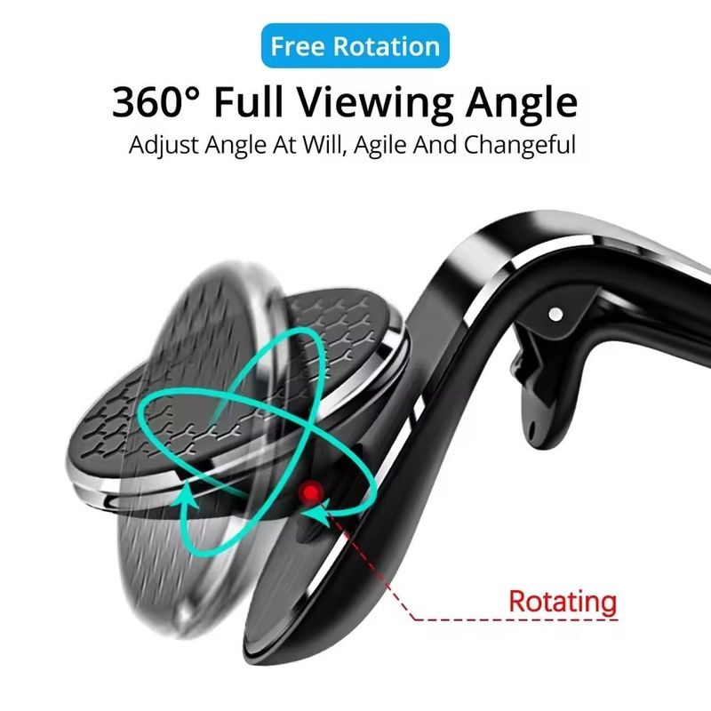 Mobil Magnetic Phone Holder Stand Air Vent Magnet Mobil Mount GPS Smartphone Dukungan Seluler Dalam Bracket Mobil untuk iPhone Xiaomi Samsun