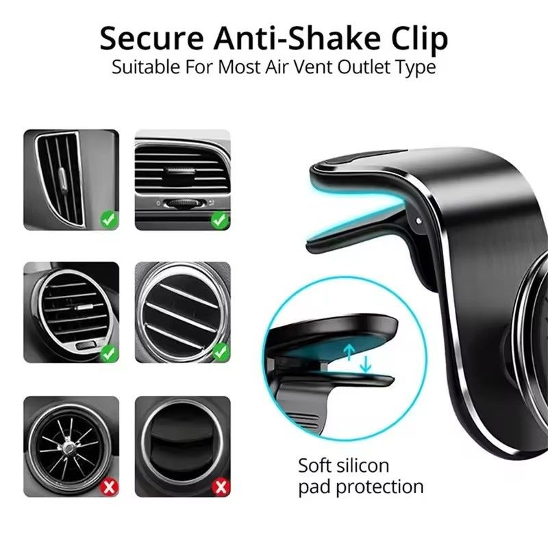 Mobil Magnetic Phone Holder Stand Air Vent Magnet Mobil Mount GPS Smartphone Dukungan Seluler Dalam Bracket Mobil untuk iPhone Xiaomi Samsun